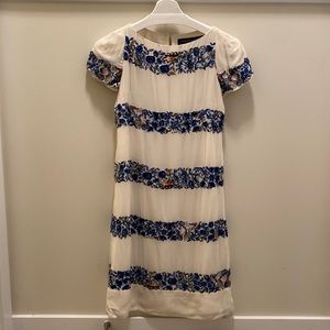 French Connection Embroidered Dress, 0
